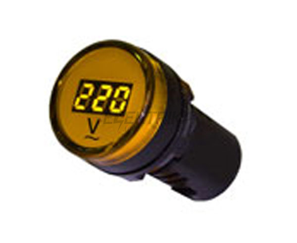 Вольтметр цифровий AD22-22DVM жовтий