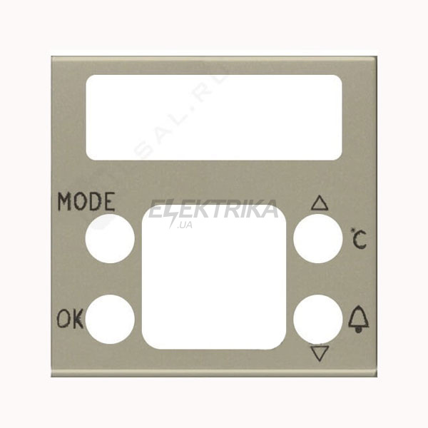 Панель центральна для будильника з термометром Zenit N2249.5 CV, шампань