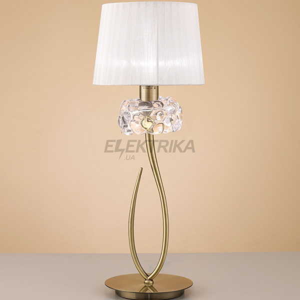 Настільна лампа Mantra LOEWE ANTIQUE BRASS 4736