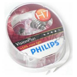 Автомобільна лампа H7 12В 55Вт PX26d VISIONPLUS (упаковка – 2 шт.)
