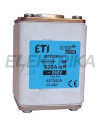 Плавка вставка запобіжник ETI G3MUQ02/1400A/690V 004745634