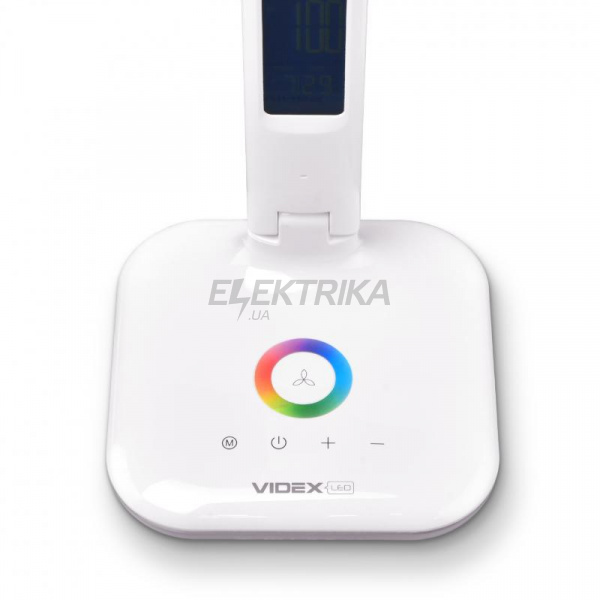 LED настільна лампа VIDEX TF05W-RGB 7W 3000-5500K біла (VL-TF05W-RGB)