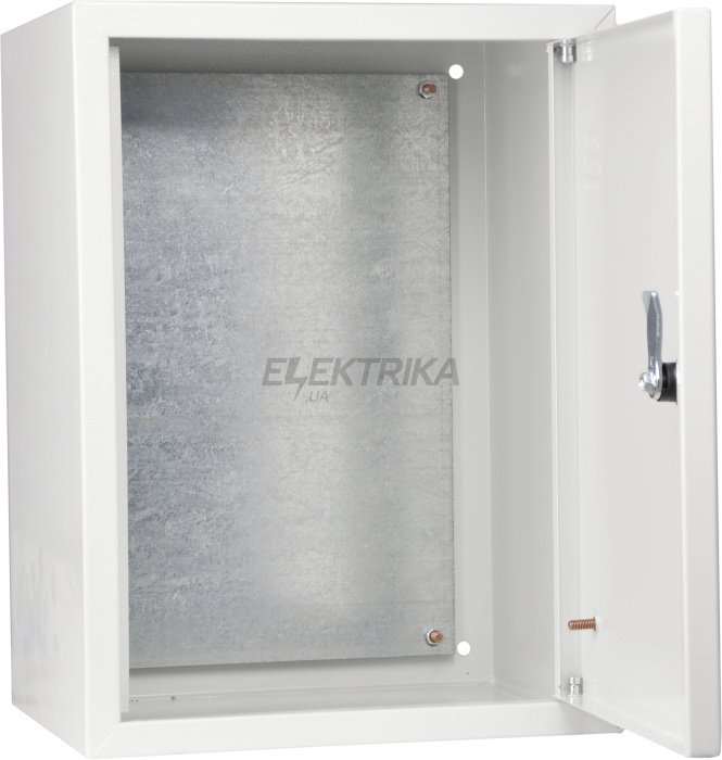 Корпус з монтажною панеллю металевий Light  40*30*25, IP31, серії UBox(A0260020065)
