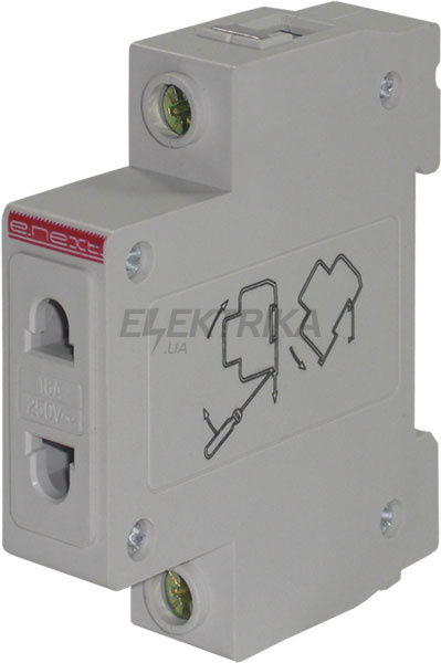 Розетка на DIN-рейку e.socket.stand.din, 230 В