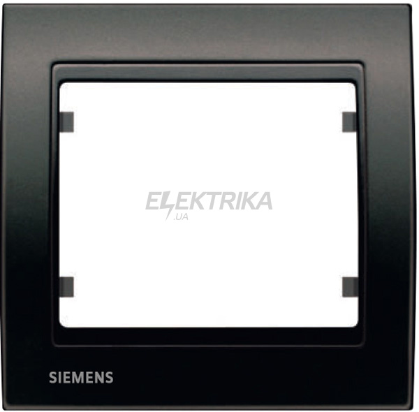 Рамка 1 пост Siemens Mega коричневий самоа (S22001 MS)