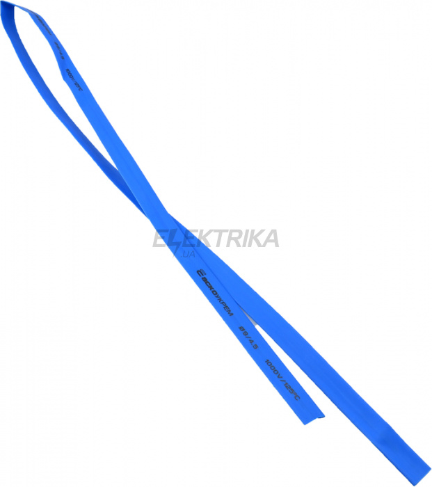 Термозбіжна трубка АСКО-УКРЕМ Ø 9,0/4,5 (1м) синій (A0150040335)