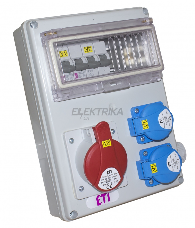 Розетка промислова ETI EDS8 2-2/1-5 16 004483250