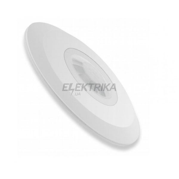 Датчик руху стельовий "НЛО компакт" EUROELECTRIC, 360°, 2-4 м, IP20