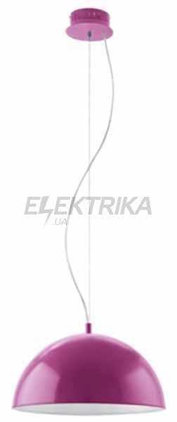 Світильник підвісний 1х18Вт LED, пурпурний, білий, 92949