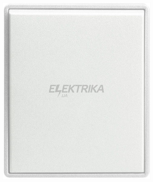 Клавіша 1-клавішного вимикача, білий/білий, Time, Elektro-Praga, ABB