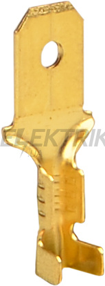 Конектори розрізні без ізоляції (тато) DJ611 - 6,3 (100 шт.) (A0060170019)