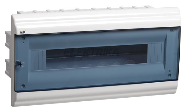 Корпус модульний пластиковий ЩРВ-П-18 мод. 1 ряд вбудований 210x414x102, IP41 PRIME