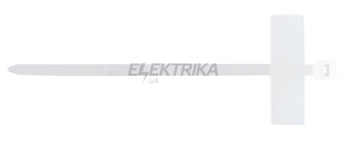 Хомут кабельний маркувальний АСКО-УКРЕМ CHS-100MKT (100 шт.) (A0150090028)