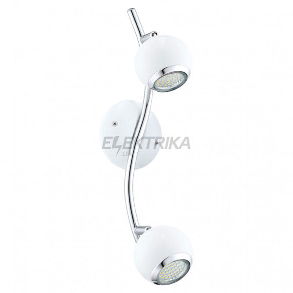 Спот "Bimeda" 2х2,5Вт GU10, LED білий хром, 31002