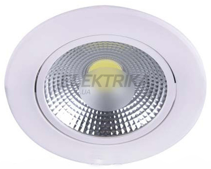 AL700 COB 5W коло, білий 375Lm 4000K 85*35mm