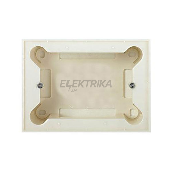 Коробка накладного монтажу 1-2-3 модуля б/рамки Zenit N2993 BL, білий
