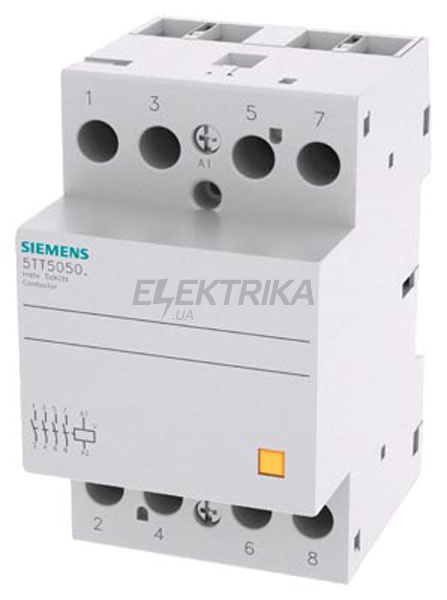 КОНТАКТОР SIEMENS 4 АЛЕ AC 230,400V 63A УПР. AC/DC
