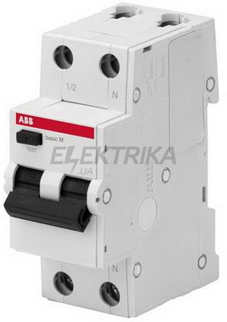 Диференційний автомат ABB basic M BMR415 C16 30mA (2CSR645041R1164)