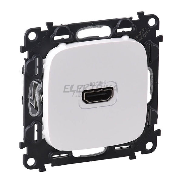 Розетка HDMI 1.3 з гвинтовими клемами, білий, Valena ALLURE