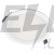 Світильник Ledvance LED DL CMFT D200 P 30W MS 940 OP WT (4099854490989)