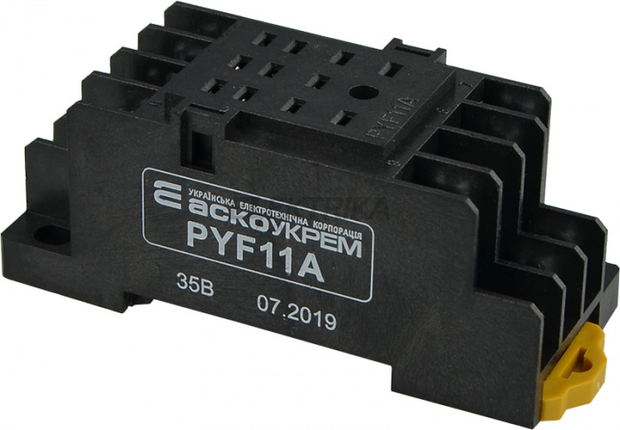 Колодка для проміжного реле МY3 АСКО-УКРЕМ PYF11A (A0090020004)