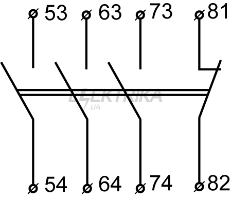 Додаткові контакти АСКО-УКРЕМ ДК-31 (LA1-D31) (A0040050013)