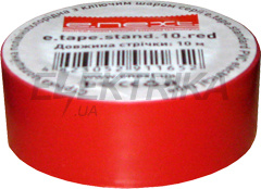 Ізолента e.tape.stand.20.red, червона (20м)