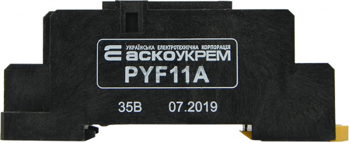 Колодка для проміжного реле МY3 АСКО-УКРЕМ PYF11A (A0090020004)