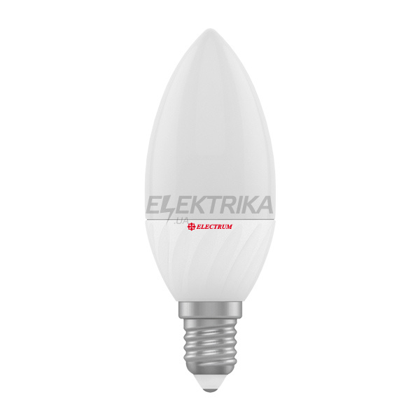 Світлодіодна лампа С37 6W E14 3000 PA LC-12