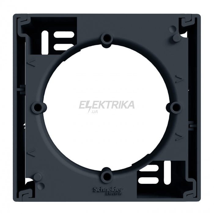 Коробка для зовнішнього монтажу Schneider Electric КОРОБКИ ДЛЯ ЗОВНІШНЬОГО МОНТАЖУ АНТРАЦИТ ASFORA EPH6100171