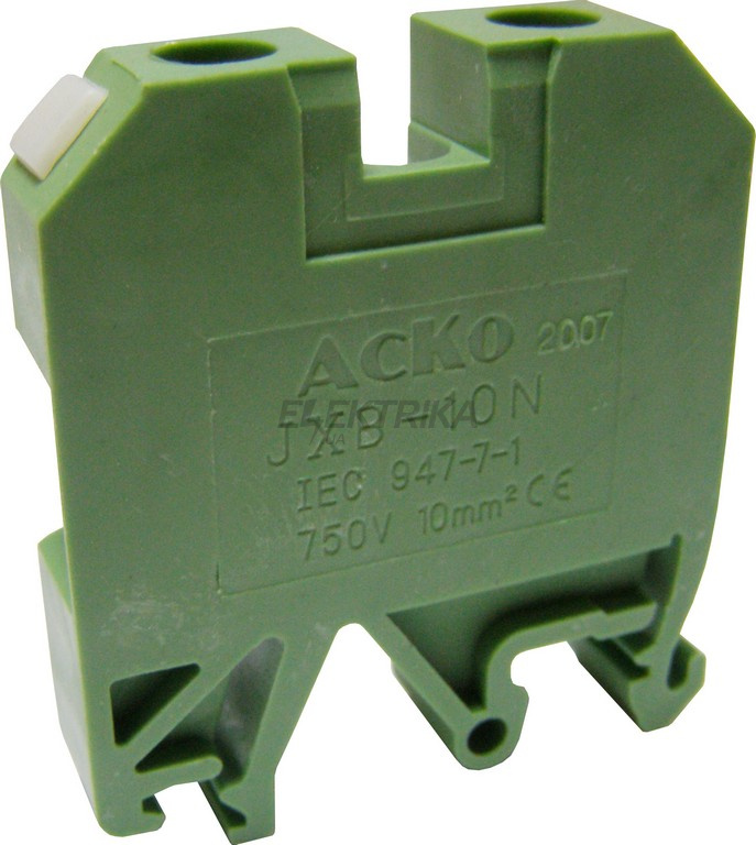 Клемник JXB 10/35 зелений
