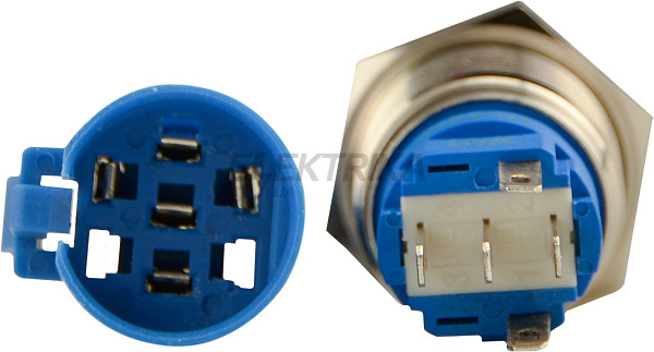 Роз'єм до кнопки серії TYJ 19 (5-pin) (A0140010227)