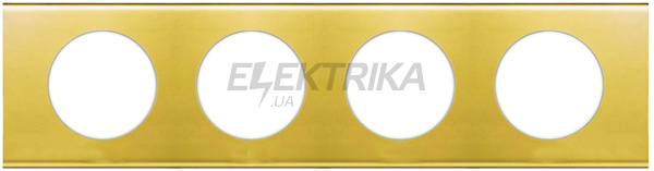Рамка, програма Celiane, ексклюзивна, 4 поста, золото