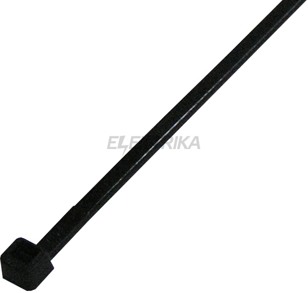 Кабельна стяжка e.ct.stand.300.8.black (100шт), чорна