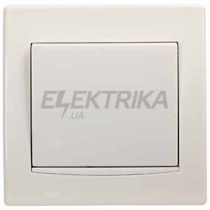 Кнопка з підсвічуванням Anya, слонова кістка, Schneider Electric