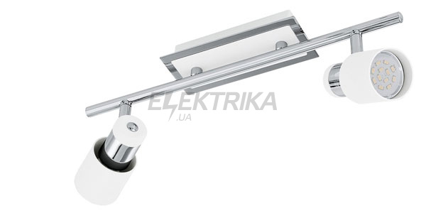 Спот "Davida" 2х5Вт GU10 LED, хром/білий, 92085
