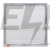 Світильник точковий накладний Євросвітло 24Вт квадрат LED-SS-300-24 6400К