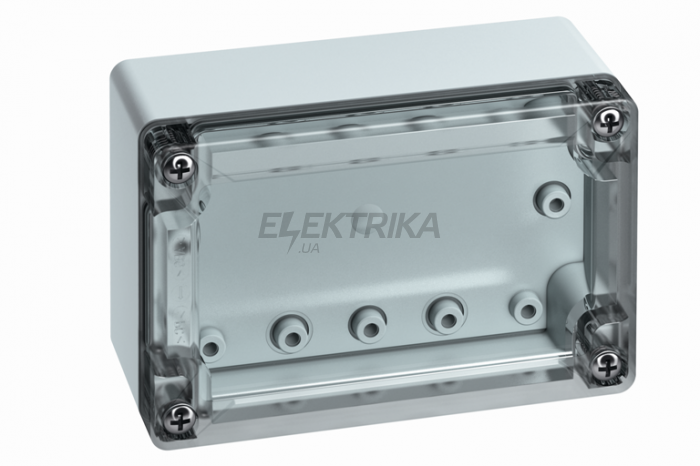 Коробка для монтажу електронних та електротехнічних виробів TG ABS 1208-6-to