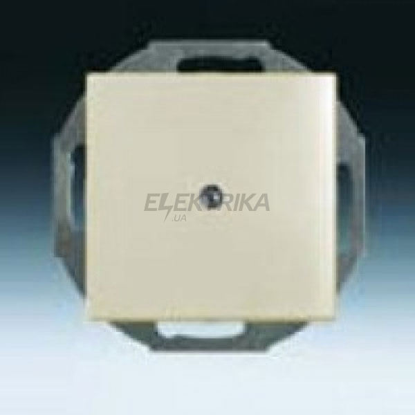 Центральна плата з супортом, слонова кістка, Basic 55, Busch-Jaeger