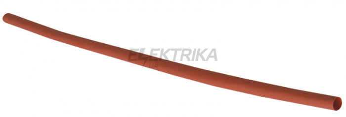 Термозбіжна трубка АСКО-УКРЕМ Ø 2,0/1,0 (1м) коричневий (A0150040316)