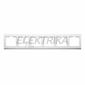 Рамка 6-місна Anya, горизонтальна, біла, Schneider Electric