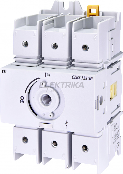 Вимикач навантаження ETI CLBS 125 3P 004661406