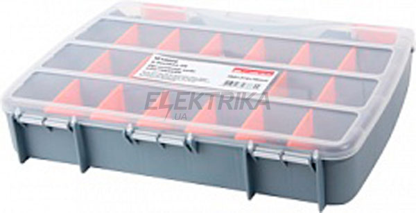 Органайзер-кейс пластиковий e.toolbox.05, 380х310х70мм