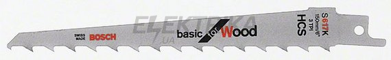 Пиляльне полотно S 617 K Basic for Wood