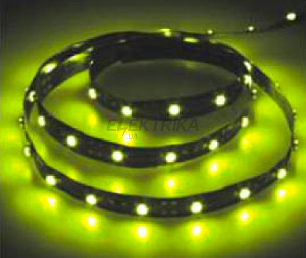 Стрічка світлодіодна LS603/LED-RL 60SMD(3528)/m 4,8W/m 12V 1m-8-0,22mm жовтий