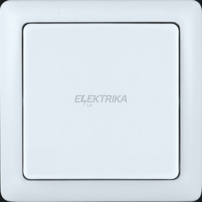 Вимикач Schneider Electric ХІТ О/У 1-клавішний ВИМИКАЧ 6А, 250В, БІЛИЙ. Росія VA16-131-B