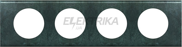 Рамка, програма Celiane, 4 поста, патина мідь