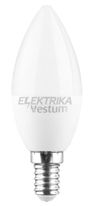 Світлодіодна лампа Vestum LED C37 8W 4100K 220V E14 (1-VS-1311)