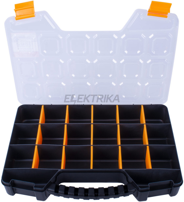 Органайзер пластиковий, e.toolbox.pro.16, 18" 420x295x60мм (t011016)