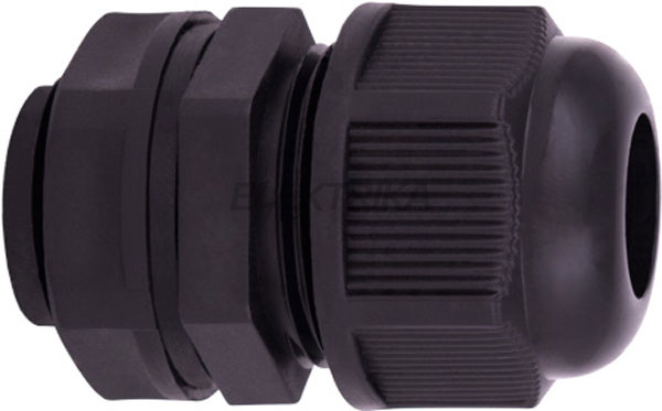 Кабельне введення e.mg.stand.20, IP68, black
